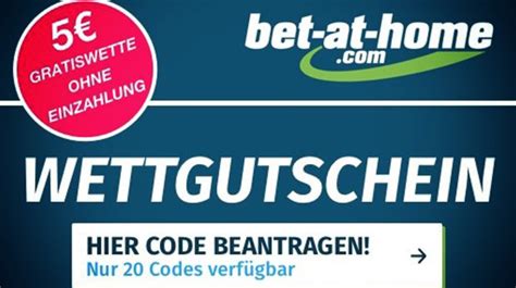 bet at home gutschein code